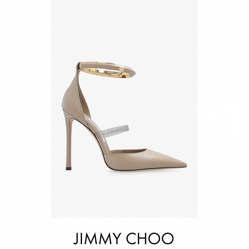 🛍️ Jimmy Choo ‘DREECE’ PUMPS 110 stone smoke
